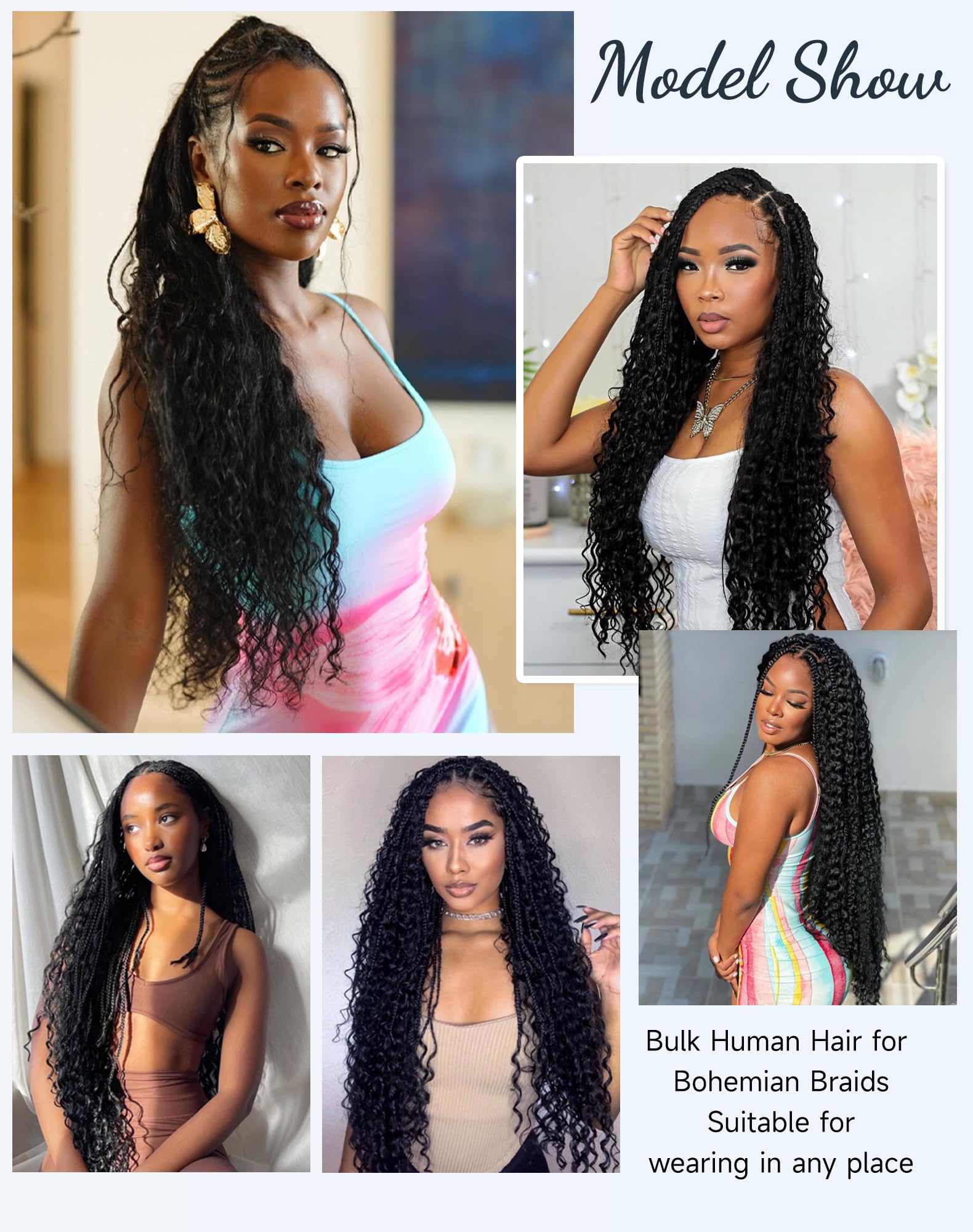 Qulueo festival ready braiding look for bold style