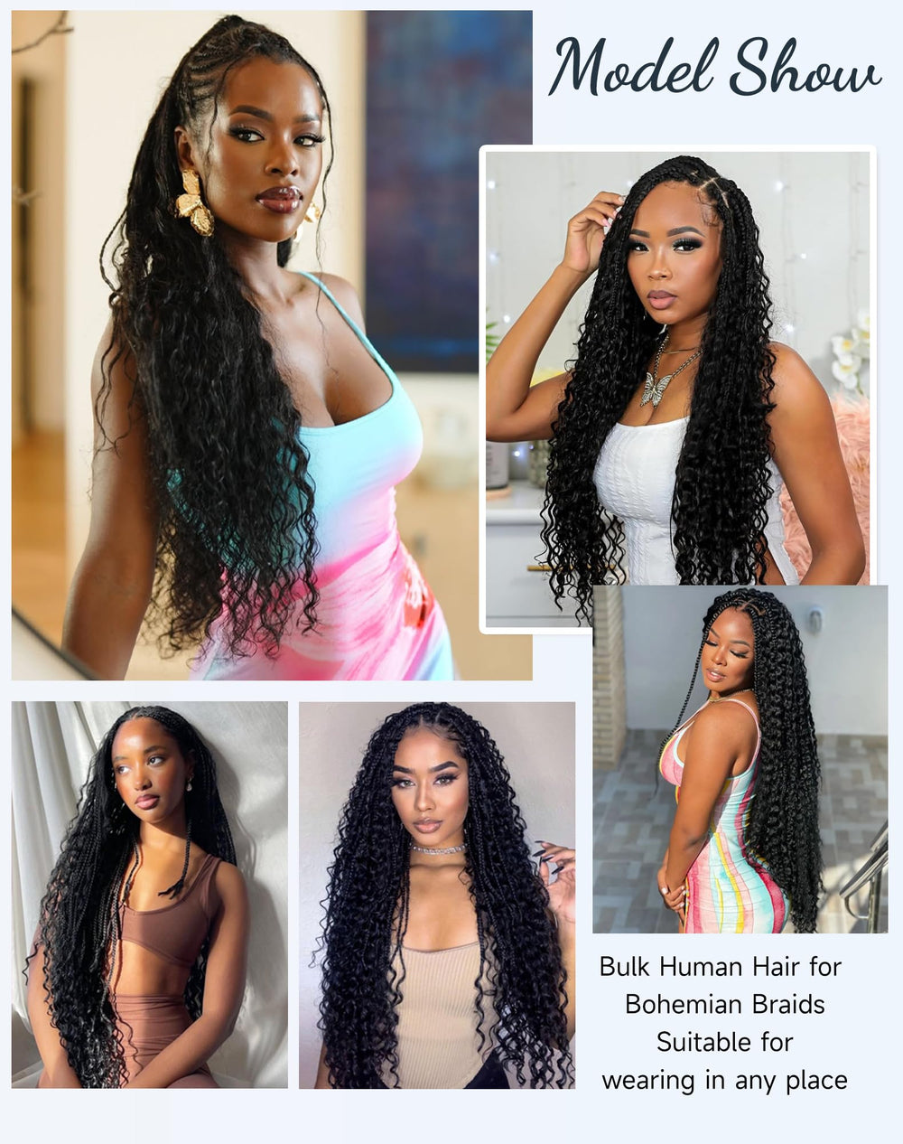 Qulueo festival ready braiding look for bold style