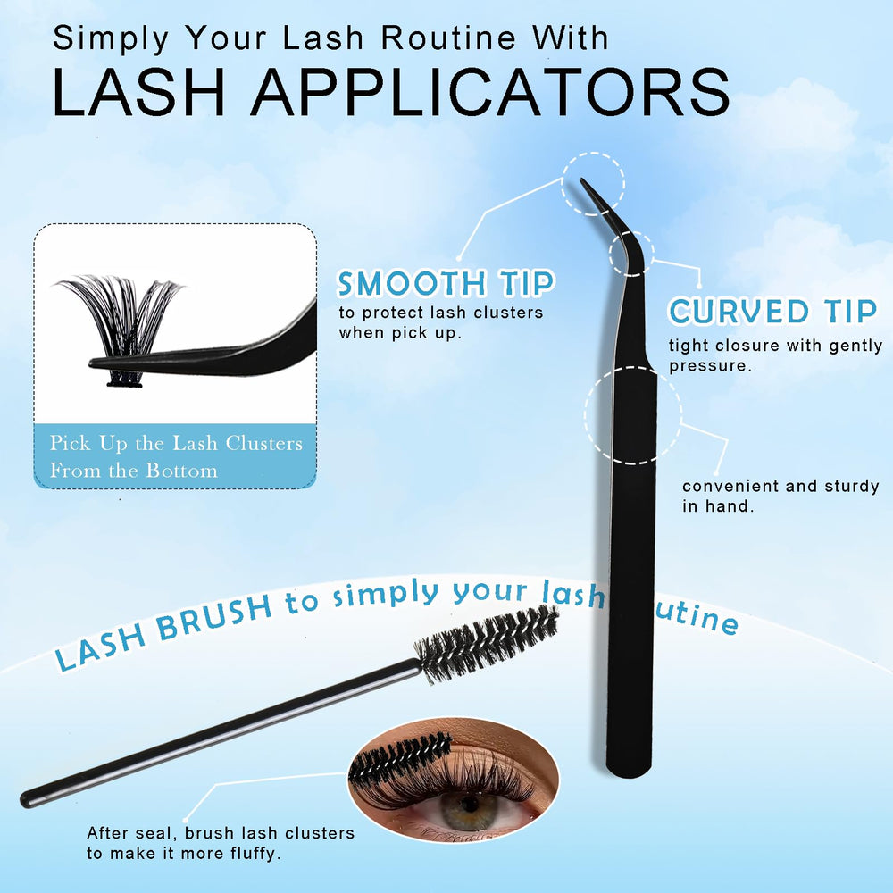 QUNETY kit designed for beginner at-home lash practice.