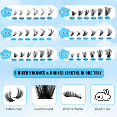 QUNETY lash glue bottle offers strong hold for long-lasting extensions.