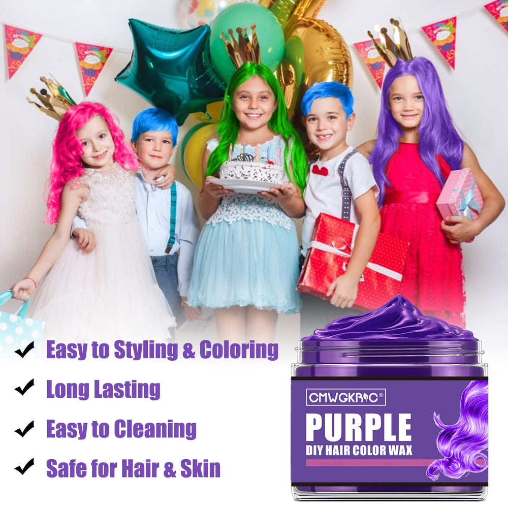 QUNGCO green wax swirl for playful kids party looks