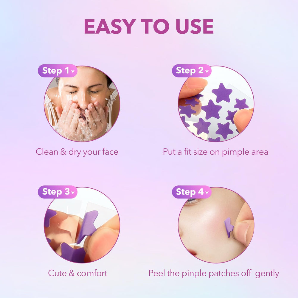 QUSTERE patches suit all skin types and occasions, including travel and events