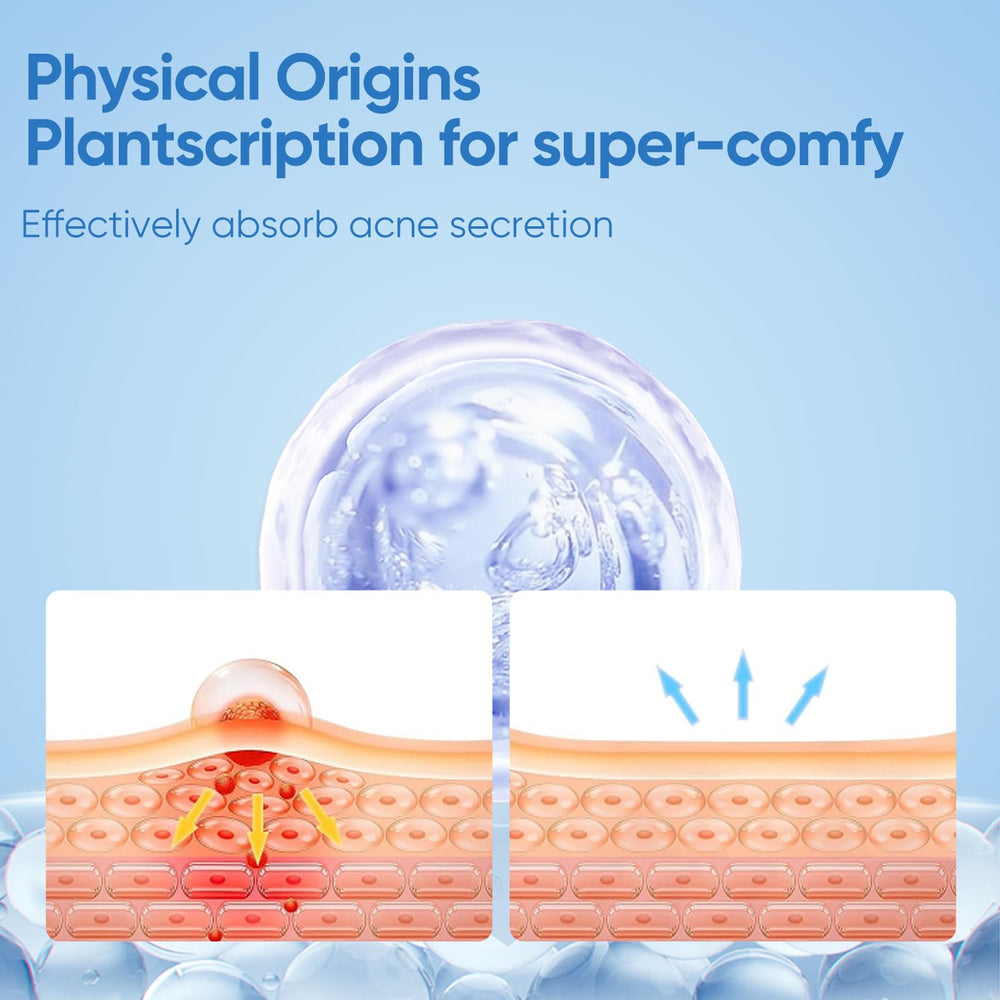 QUSTERE patches with tea tree and Centella soothe and protect