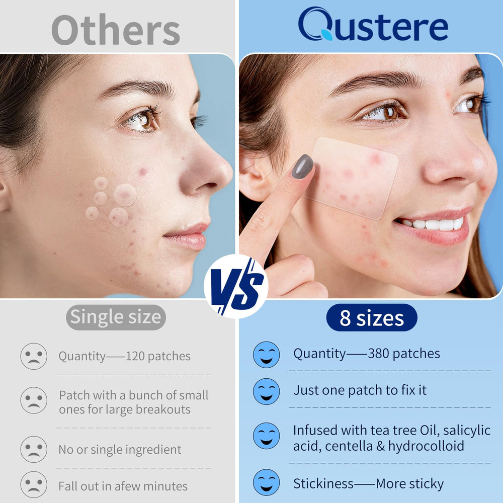 Vegan-friendly hydrocolloid patches suitable for sensitive skin.