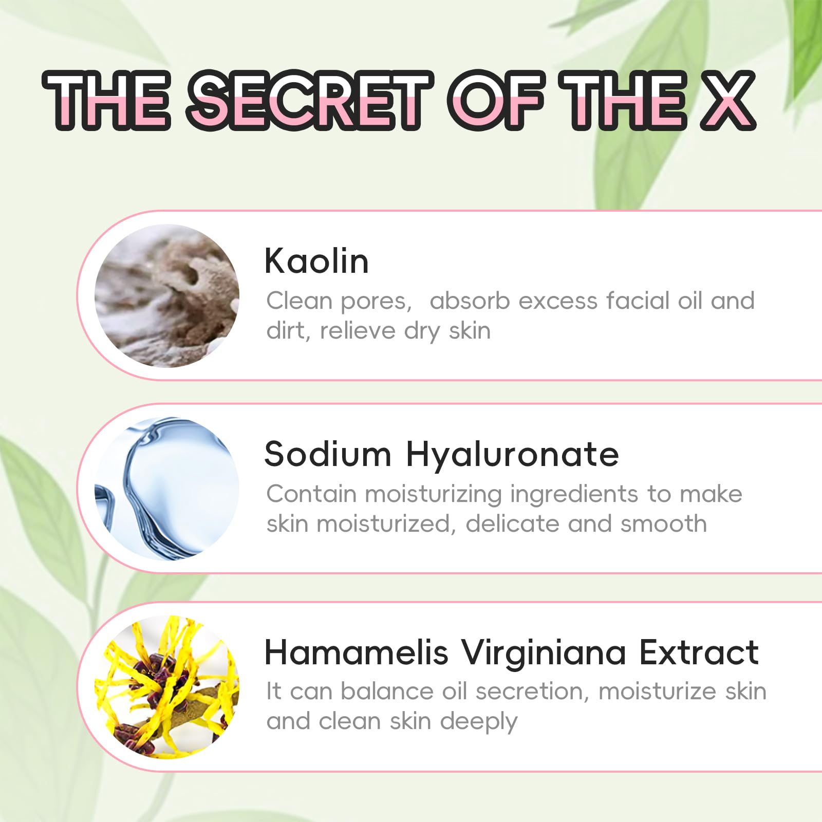 QUIYUM Clay Mask texture for pore detox and refreshed finish