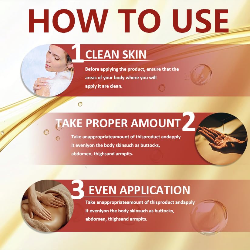 QYGCHUSIN thighs and abdomen application for smoother skin and elasticity.