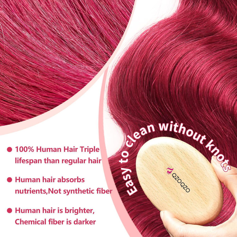 QZOQZO 13x6 lace front uses transparent Swiss lace for comfortable wear and natural scalp feel.