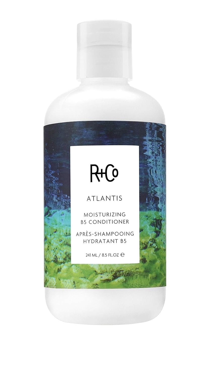 R+Co Atlantis moisturizing B5 conditioner bottle for deep hydration