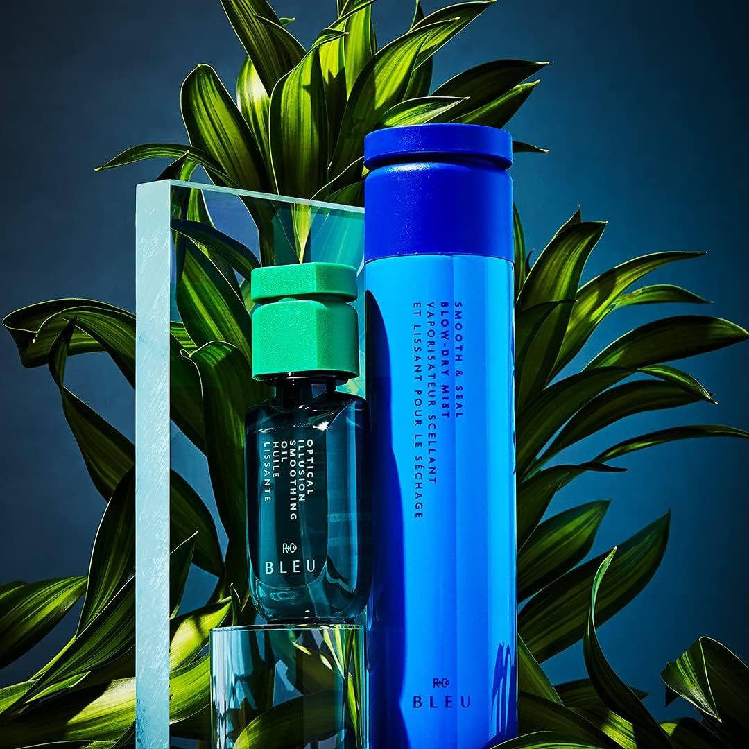 R+Co BLEU frizz-smoothing detail highlights softness and control