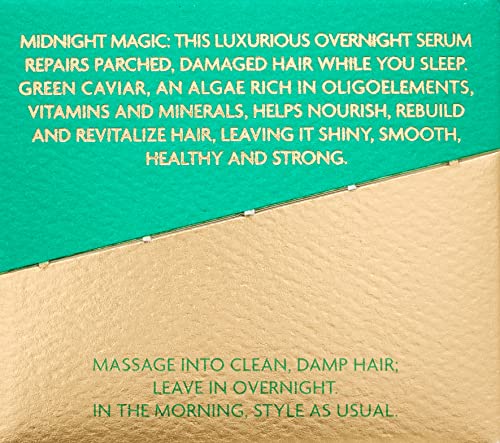 R+Co BLEU Sleep Masque applied to hair ends for nourishment.