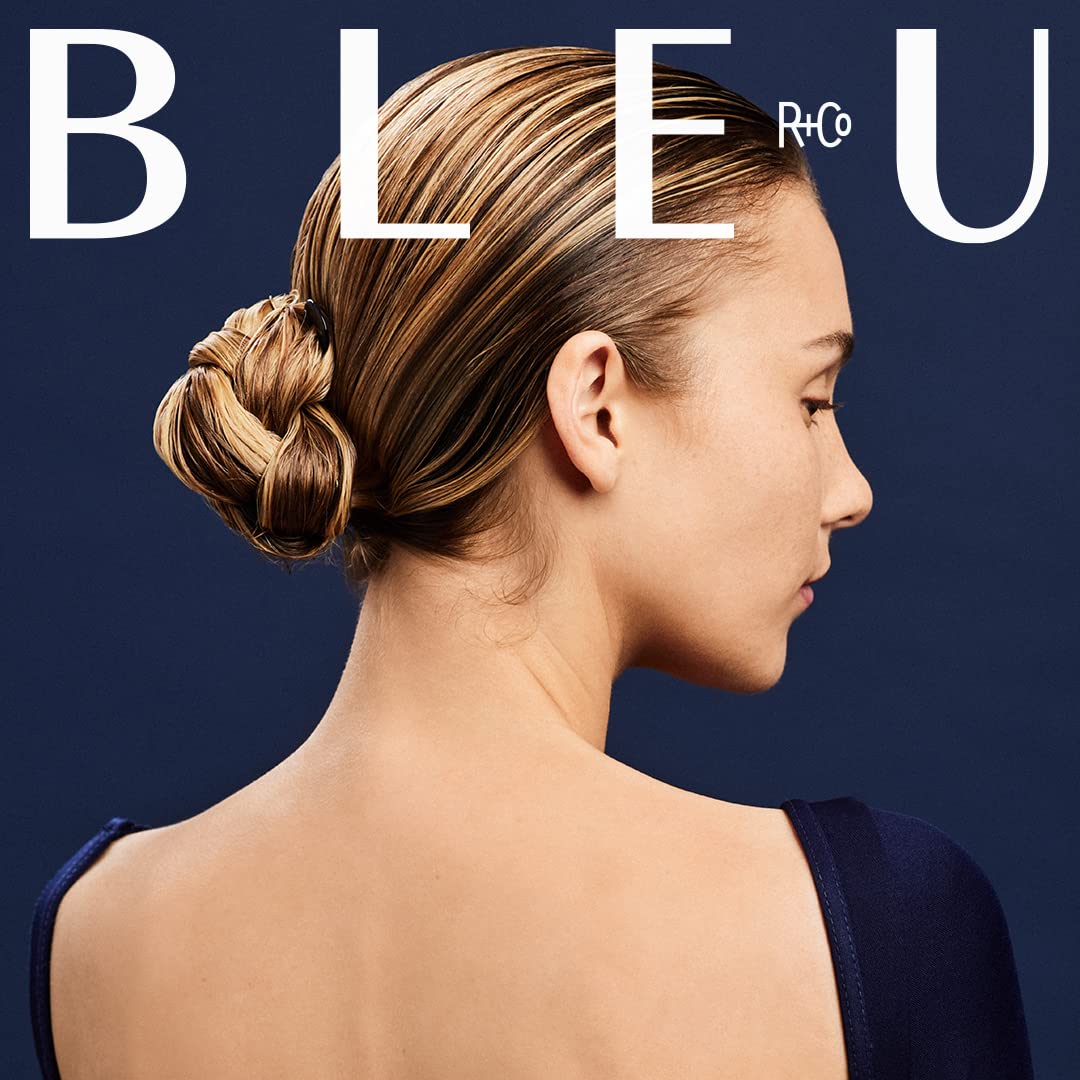 R+Co BLEU Sleep Masque with Green Caviar hydrates and revitalizes hair.