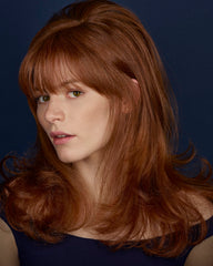 R+Co BLEU packaging-closeup showcases premium formula for nourished, silky styling.