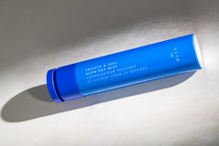 R+Co BLEU spray-application delivers even mist for frizz control and shine.