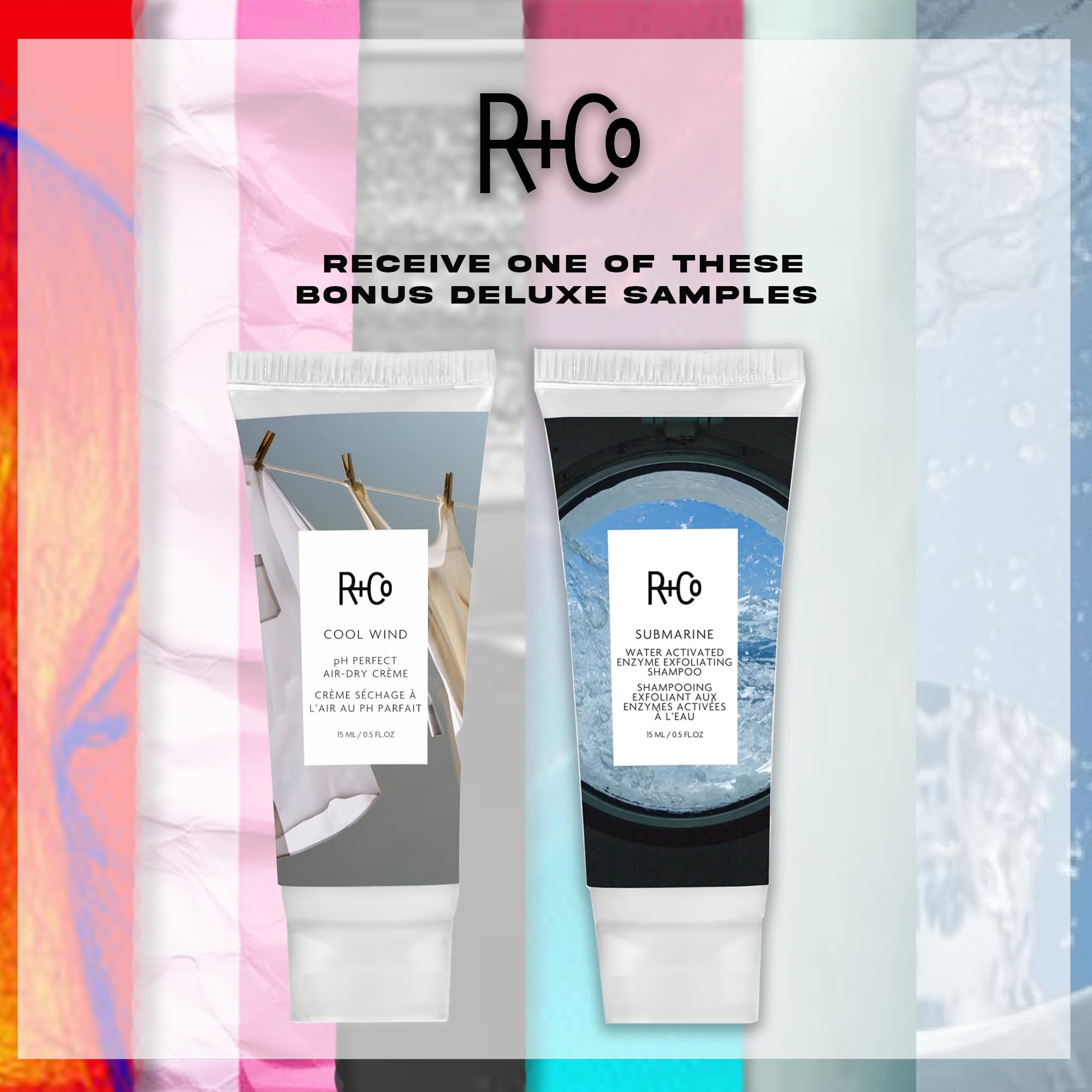 R+Co Cool Wind packaging emphasizes vegan, cruelty-free credentials and sleek design.