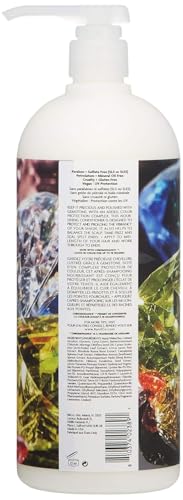 R+Co Gemstone Color Conditioner label close-up highlights vegan cruelty-free formula