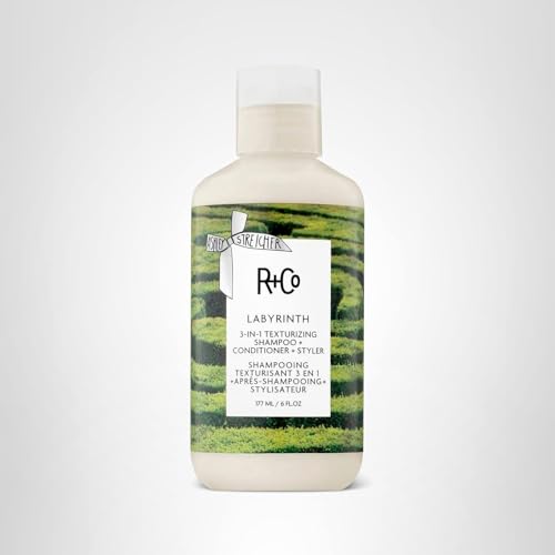 R+Co Labyrinth packaging 6oz tub conveys compact, vegan, cruelty-free design.