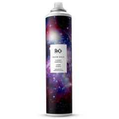 R+Co Outer Space bottle front view with unscented formula for flexible hold.