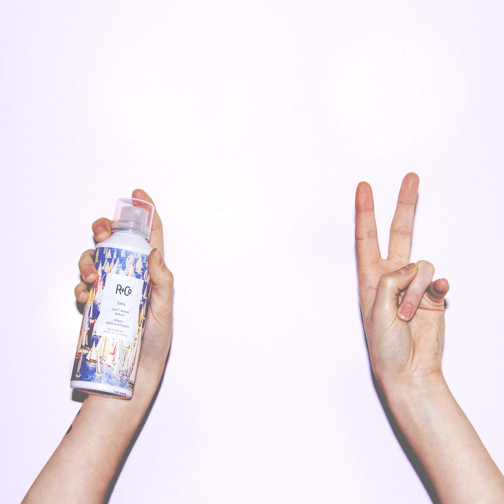 R+Co Sail Soft Wave Spray delivering a glossy, flexible finish