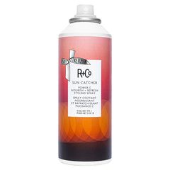 R+Co SUN CATCHER bottle on display for daily UV and heat protection.