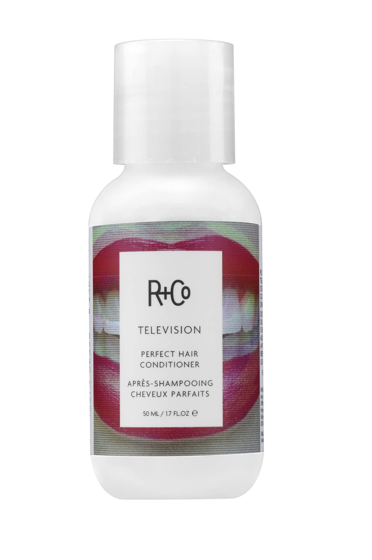 R+Co Television conditioner bottle front for body and shine.