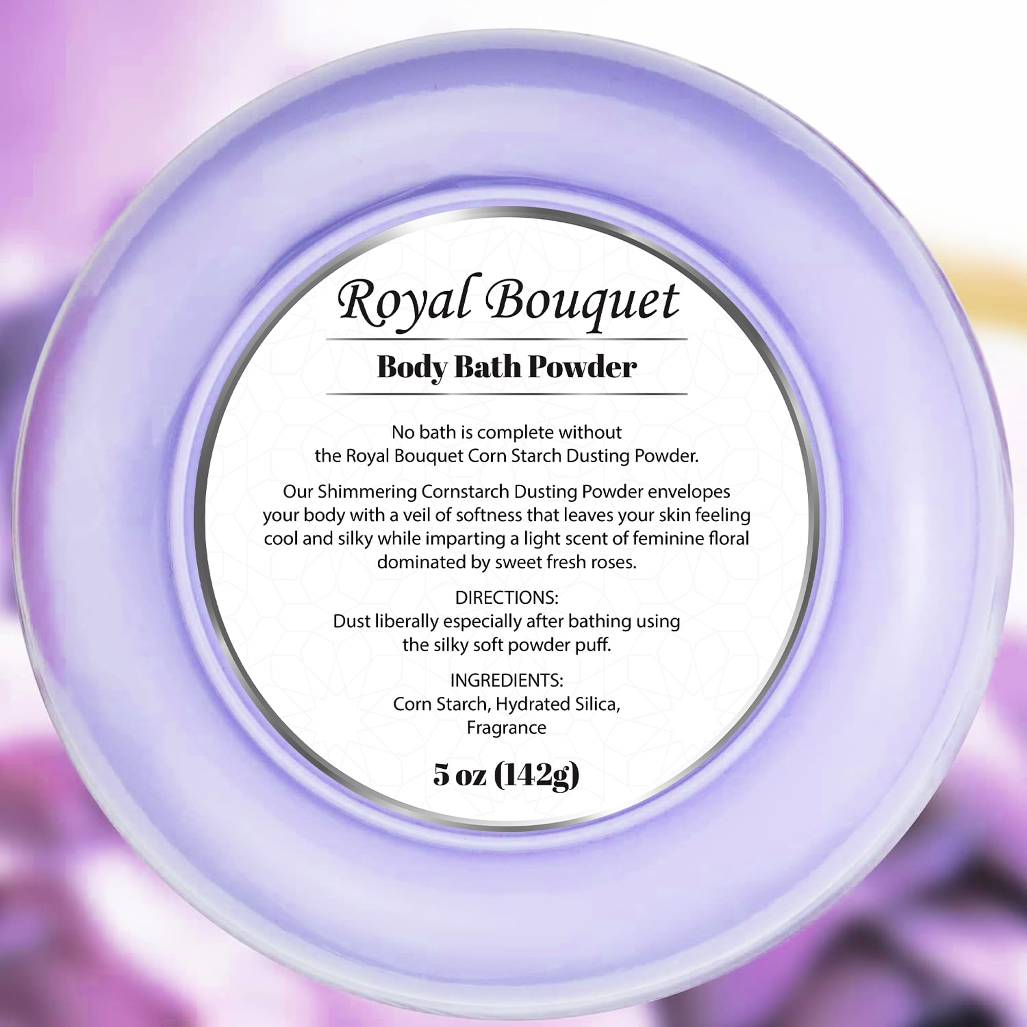 After-bath use helps skin feel fresh and smooth with R-NEU powder.
