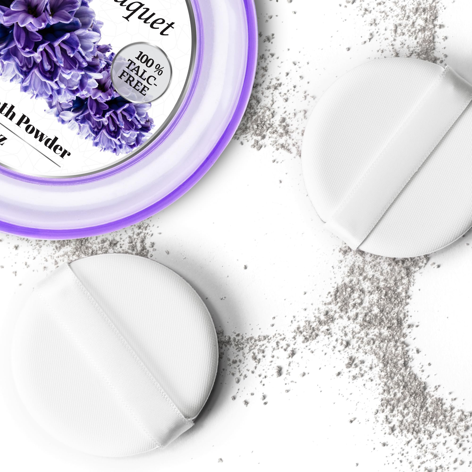 Gift-ready powder set ideal for her birthdays and holidays.