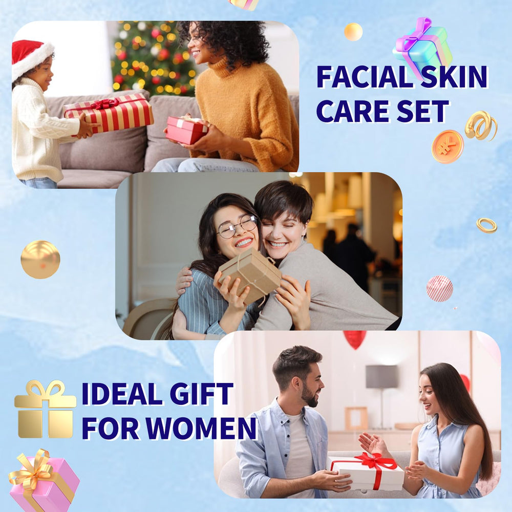 R RadiantRise gift box presentation ideal as a skincare gift.