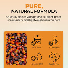 RA COSMETICS Batana Oil Leave-In Conditioner curl definition in action on textured hair.