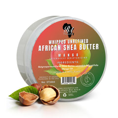 RA COSMETICS shea butter tub for deep hydration of skin and hair