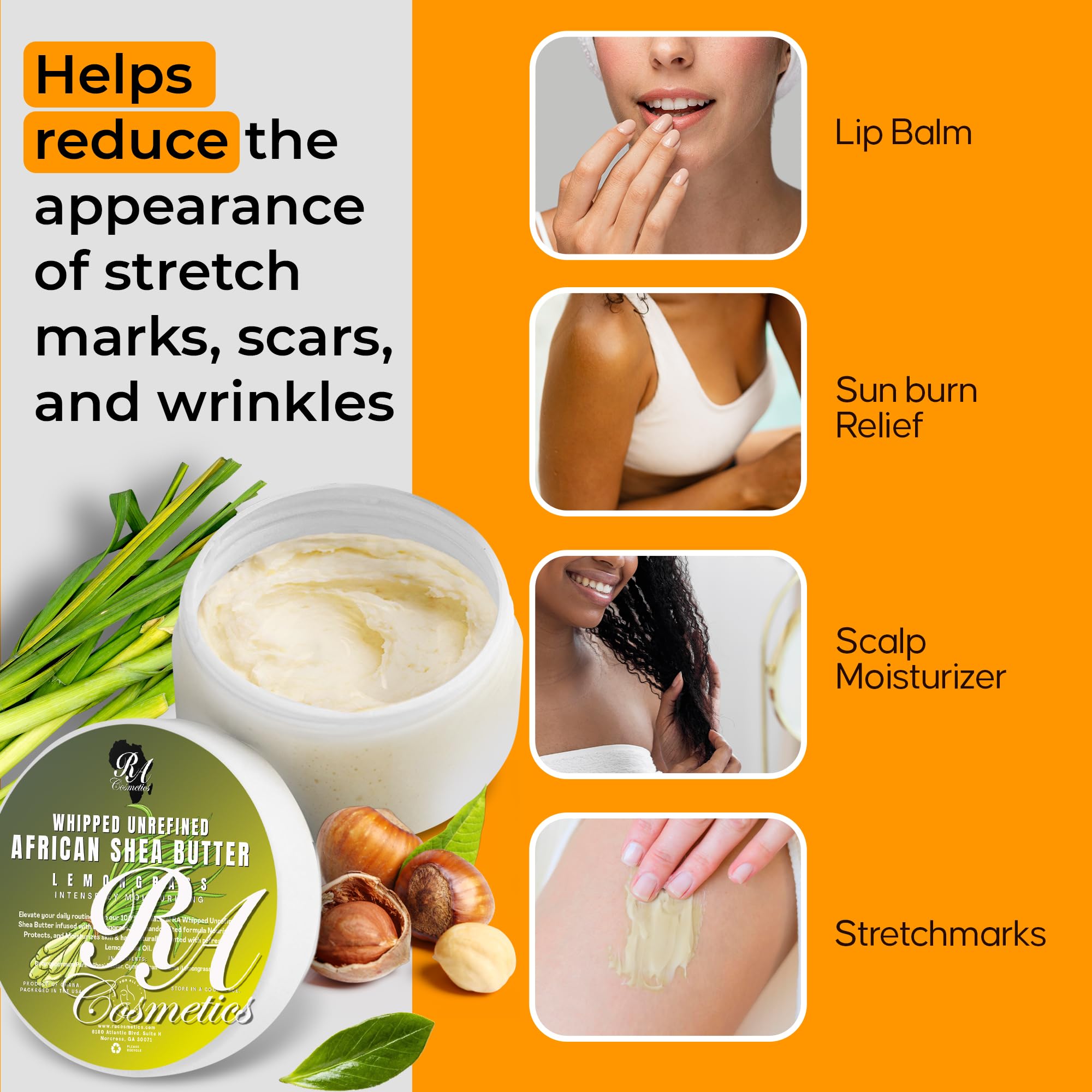 RA COSMETICS hand care butter nourishes dry hands for smoother skin