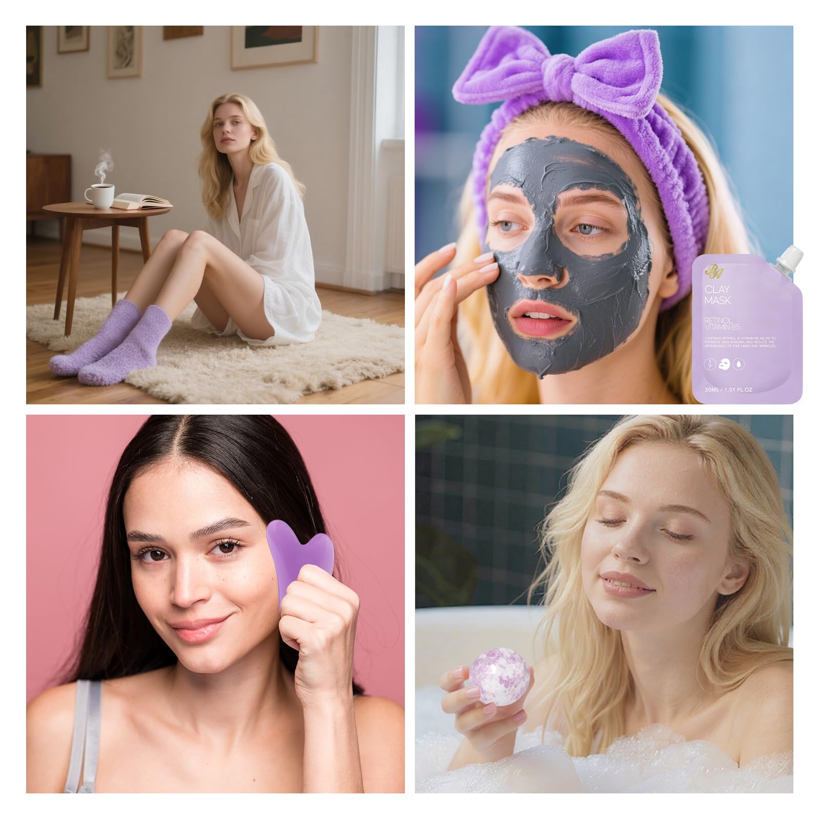 RA ROSA ACCA clay mask for purifying cleanse and balanced skin.
