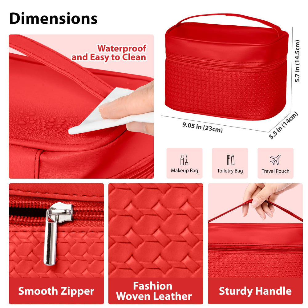 RA ROSA ACCA cosmetic bag and necklace set