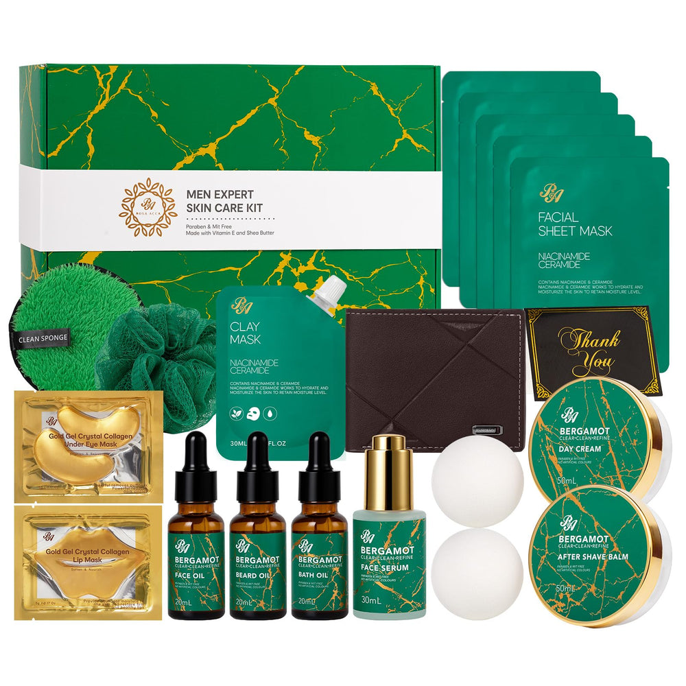 RA ROSA ACCA Men Bergamot Gift Box—premium grooming set for special occasions
