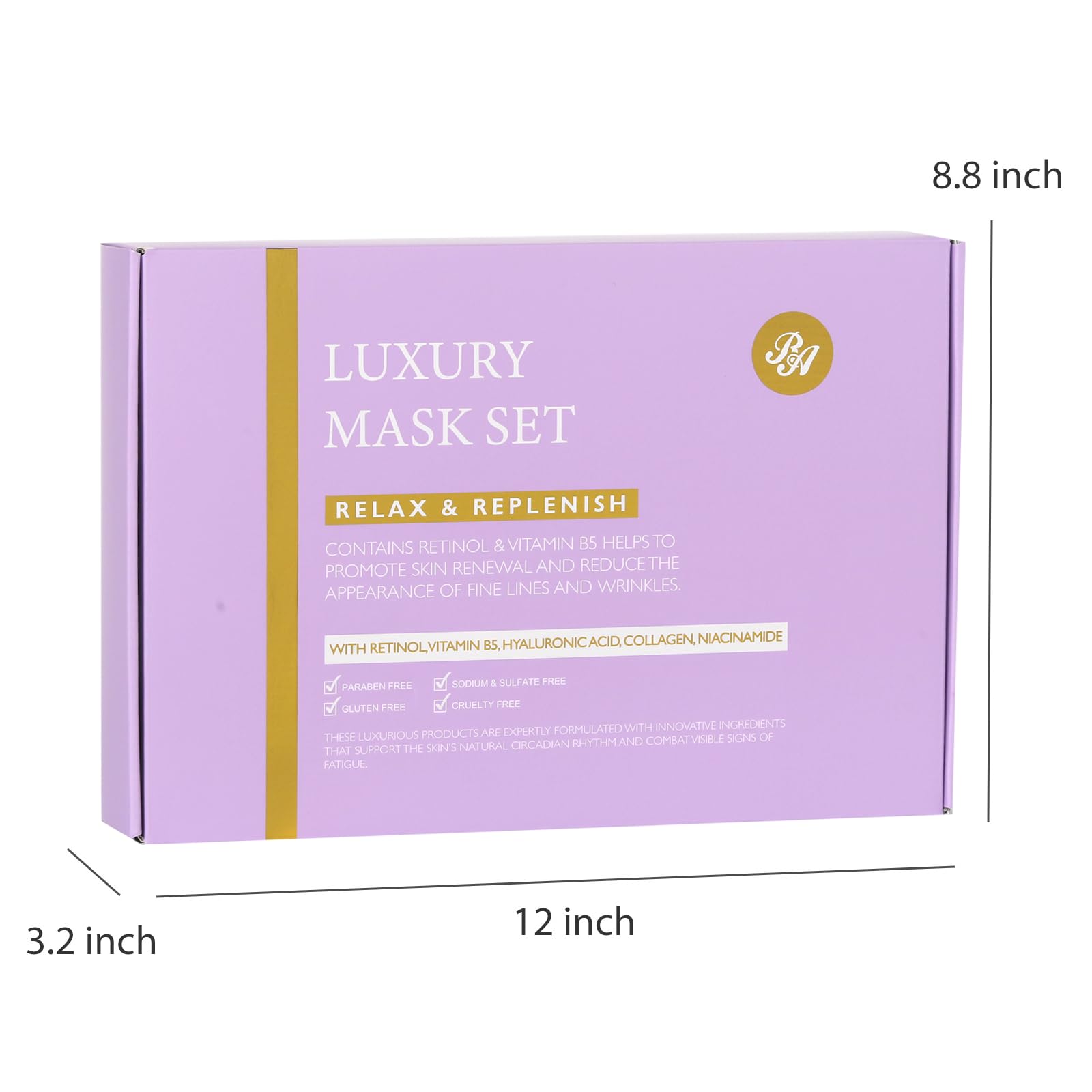RA ROSA ACCA spa headband and gua sha tool set.