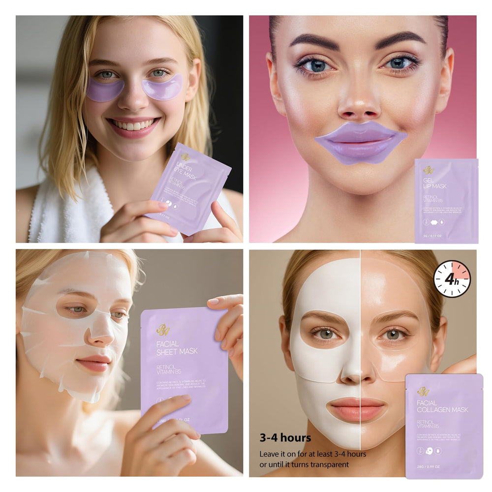 RA ROSA ACCA under-eye gel patches for refreshed, brighter look.