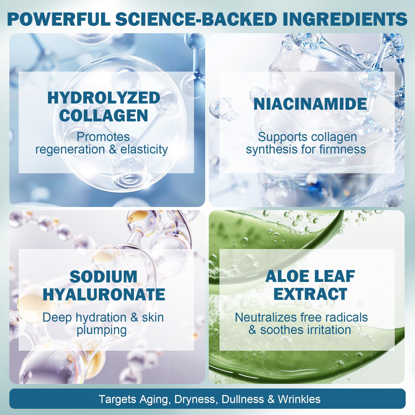 Silky hydration boost from Racgrul stem cell serum for refreshed complexion