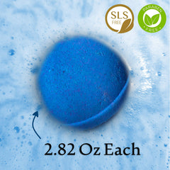 Rachelle Parker Men's Bath Bombs on skin delivering moisturized, nourished feel after use.