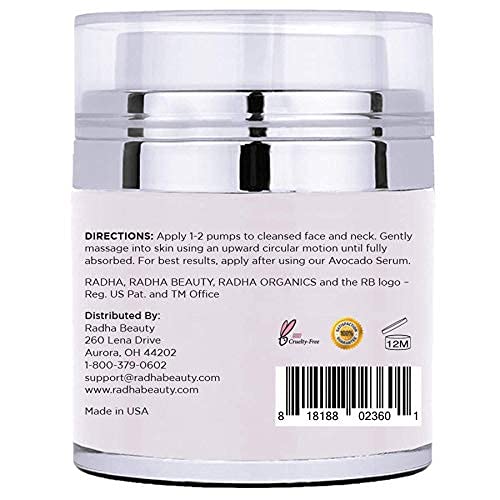 Radha Beauty Jojoba oil drops illustrate balanced oil production and refreshed skin.