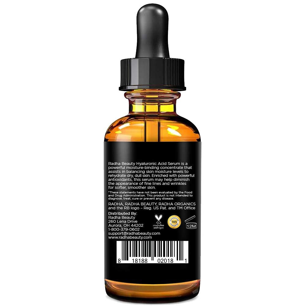 Radha Beauty nighttime hydration enhances skin's glow