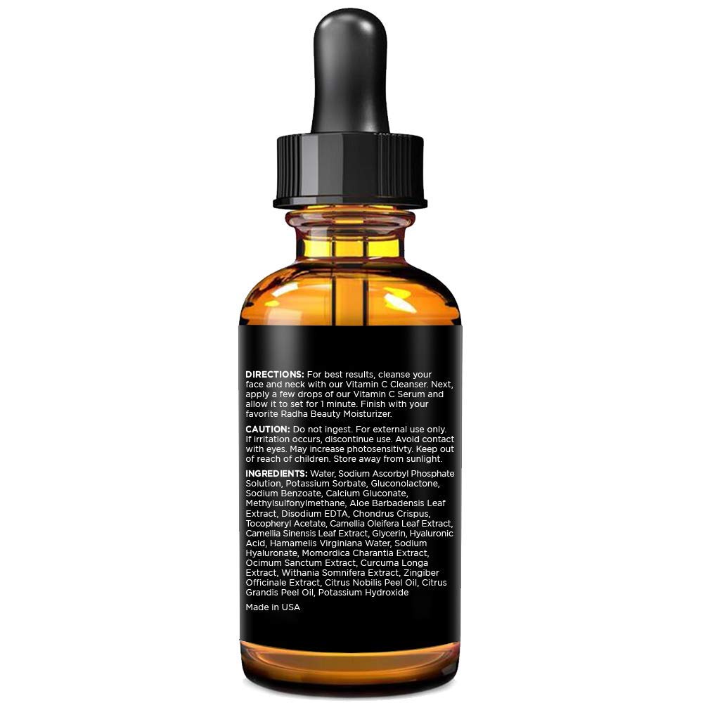 Radha Beauty packaging emphasizes cruelty-free and clean design.
