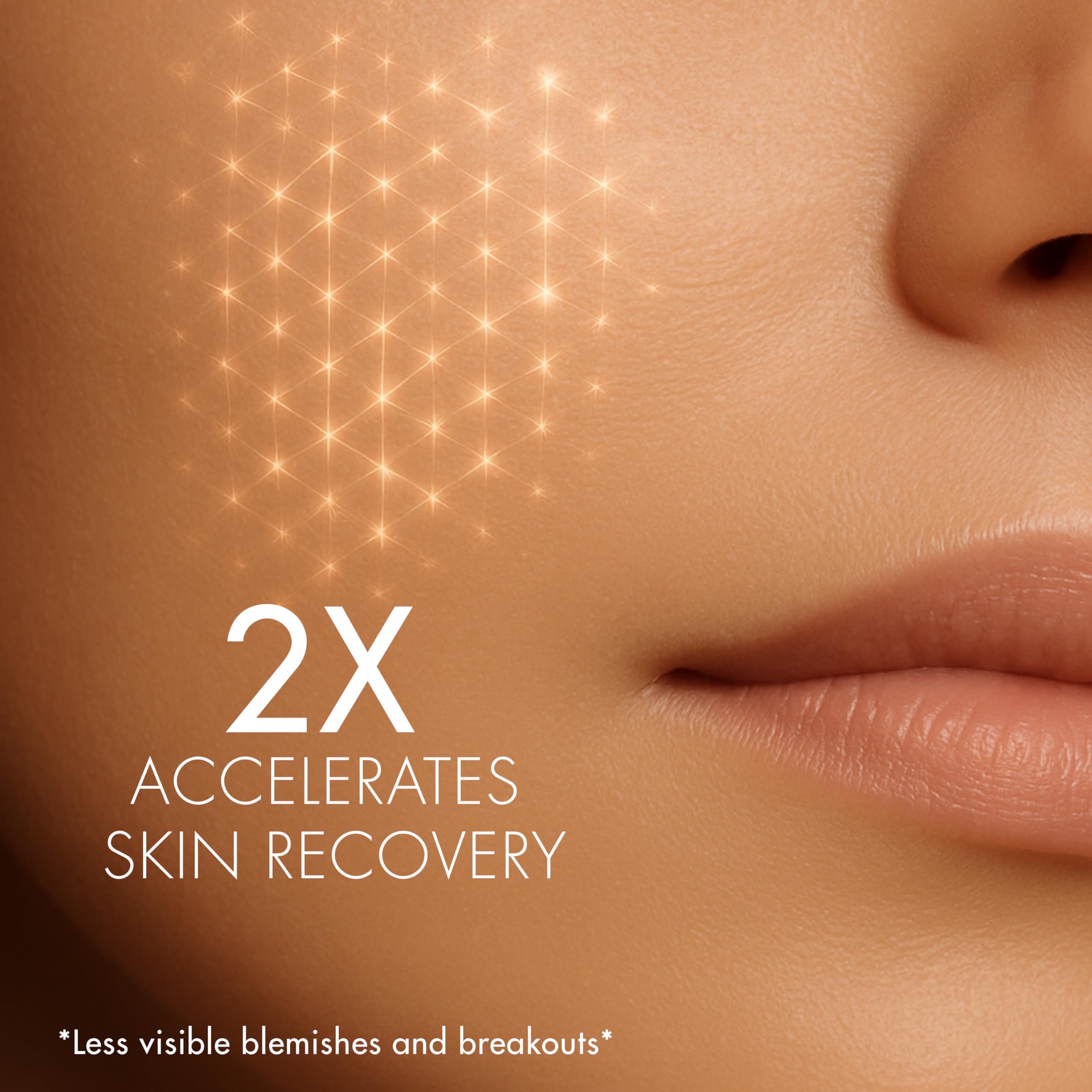 Radiant Beauty serum texture close-up showing lightweight formula for sensitive skin