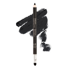 Radiant Pro Black Waterproof Eyeliner Pencil close-up showing a smooth glide.