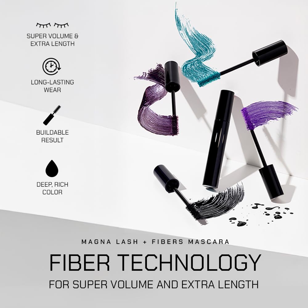 Radiant Pro Mascara dual-bristle wand close-up delivers lift and length