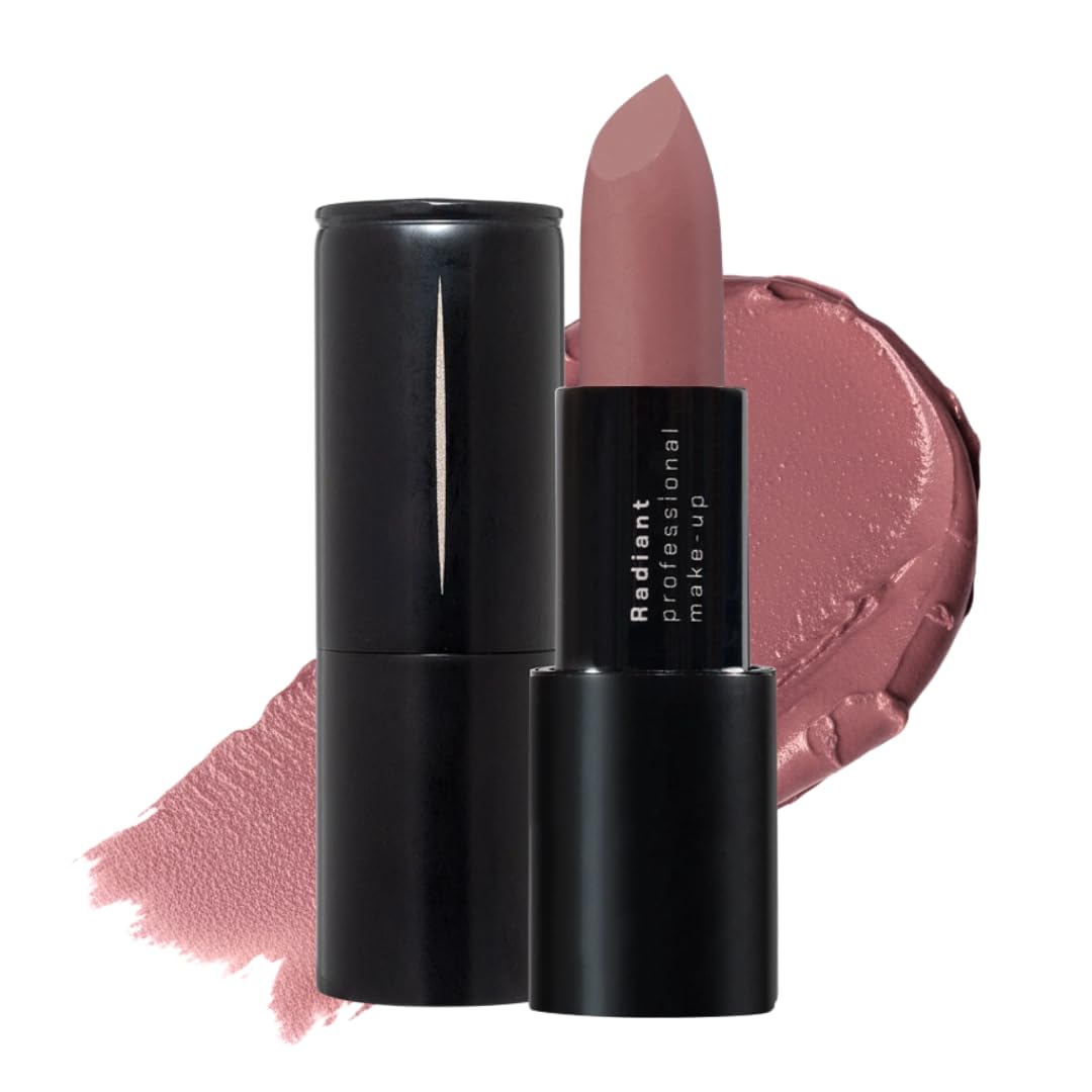 Radiant Professional Advanced Care Lipstick Velvet 27 Nude packaging, long-lasting color.