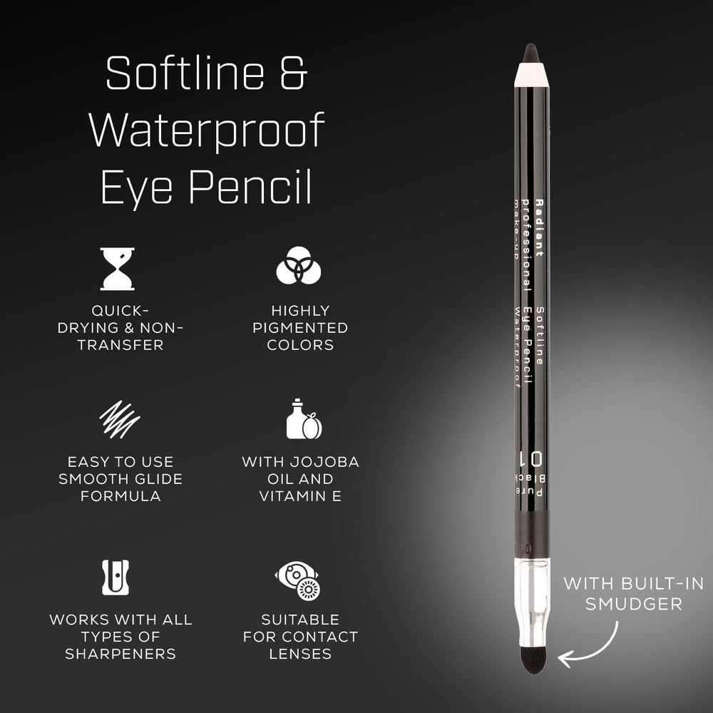 Chocolate eyeliner for bold smoky eye with precision.