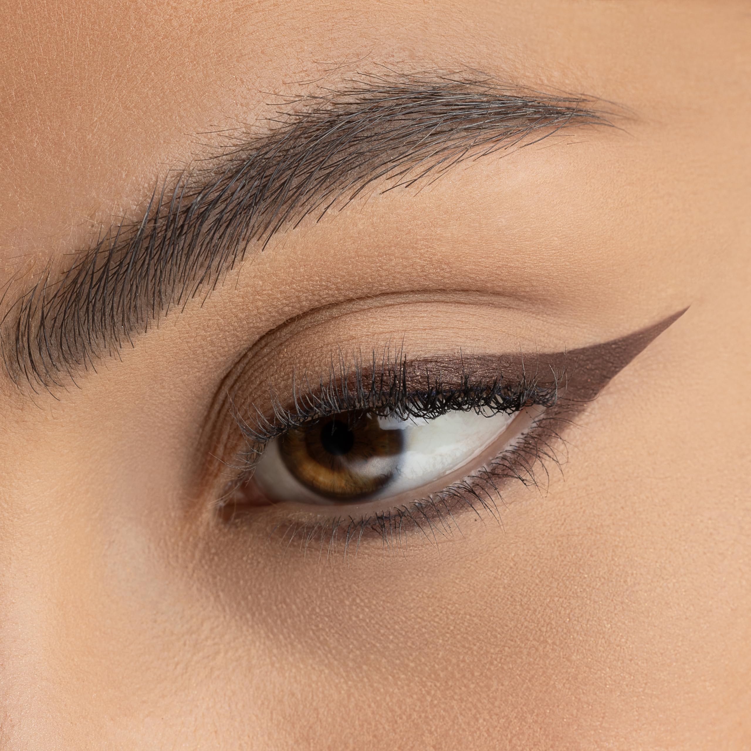 Radiant waterproof eyeliner swatch shows long-lasting color.