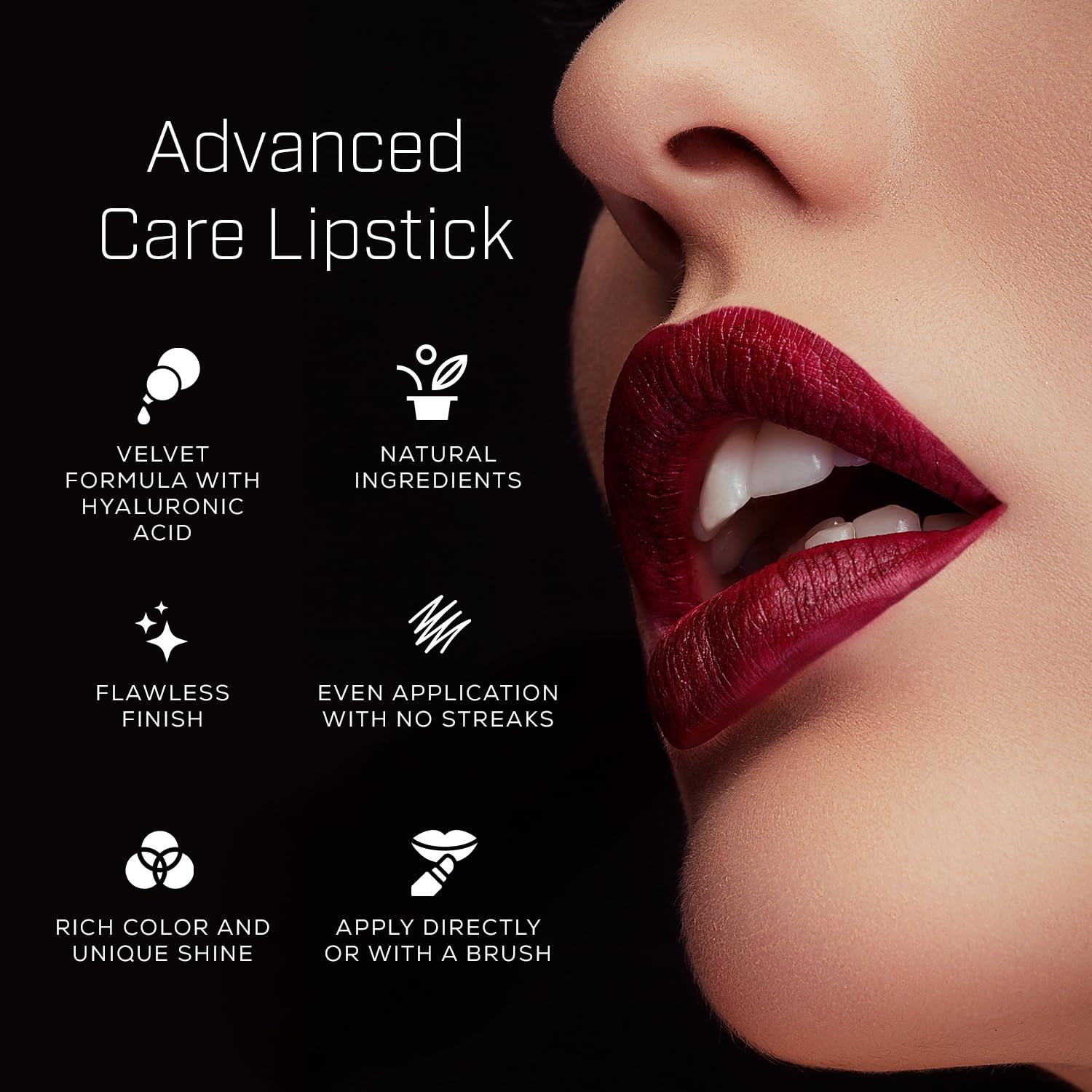 Radiant Professional Mango butter hydrating lipcare image showing nourishing formula.