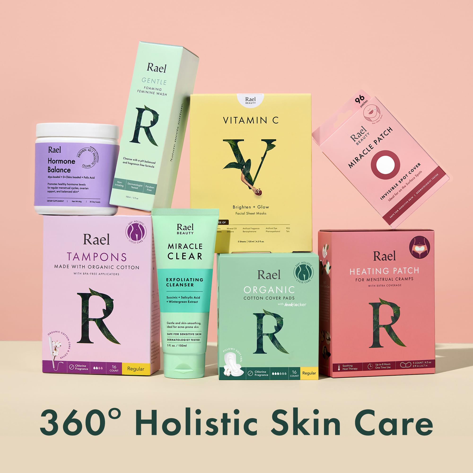 Rael gel dries clear and works under makeup smoothly.