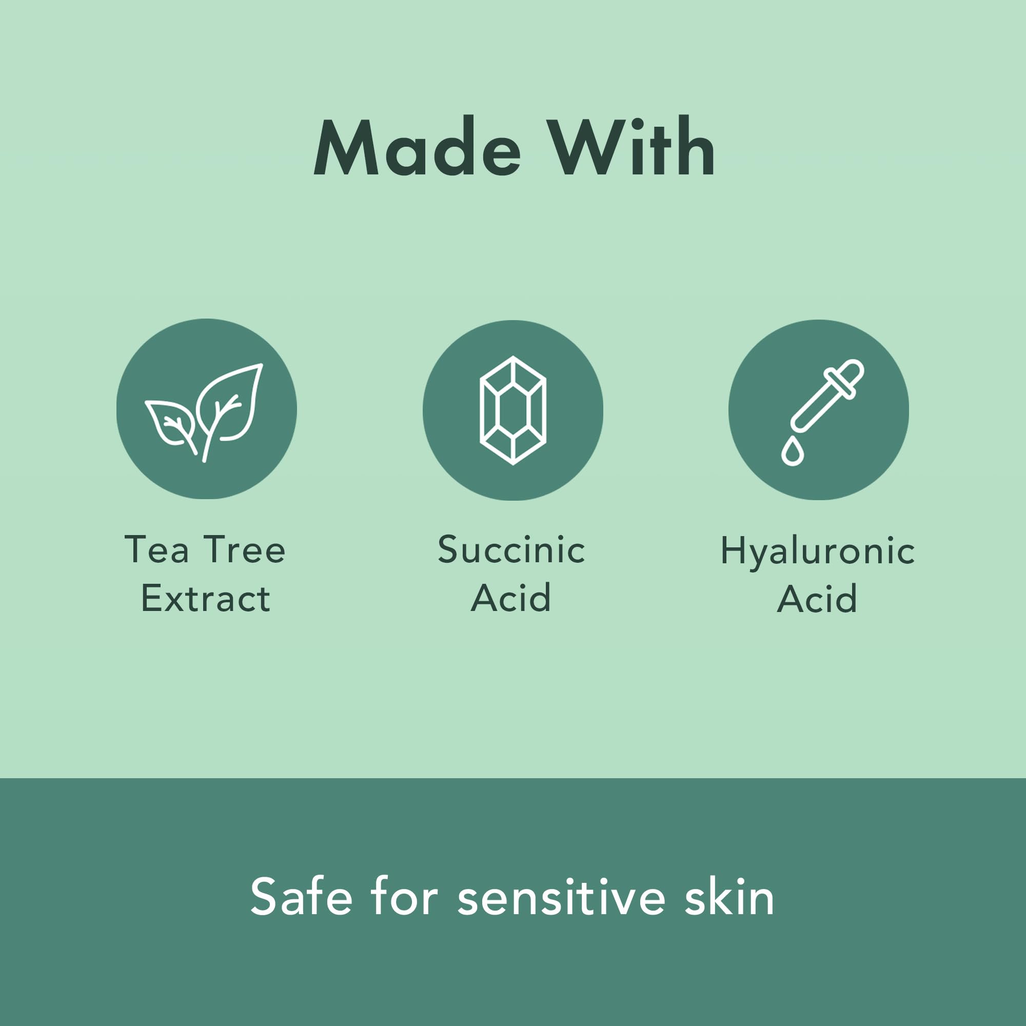 Strong adhesive Rael Pimple Patches stays on during the day.