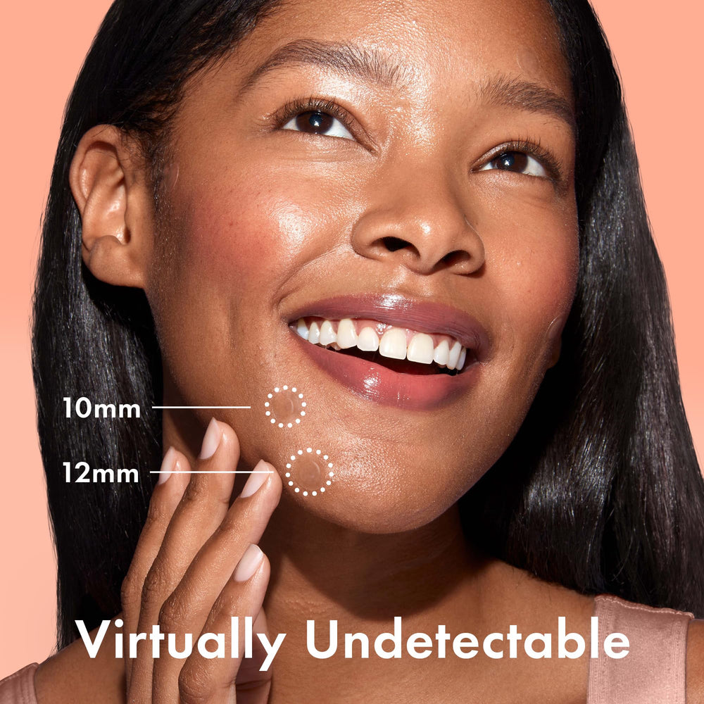 Rael pimple patches stay on all day for discreet care